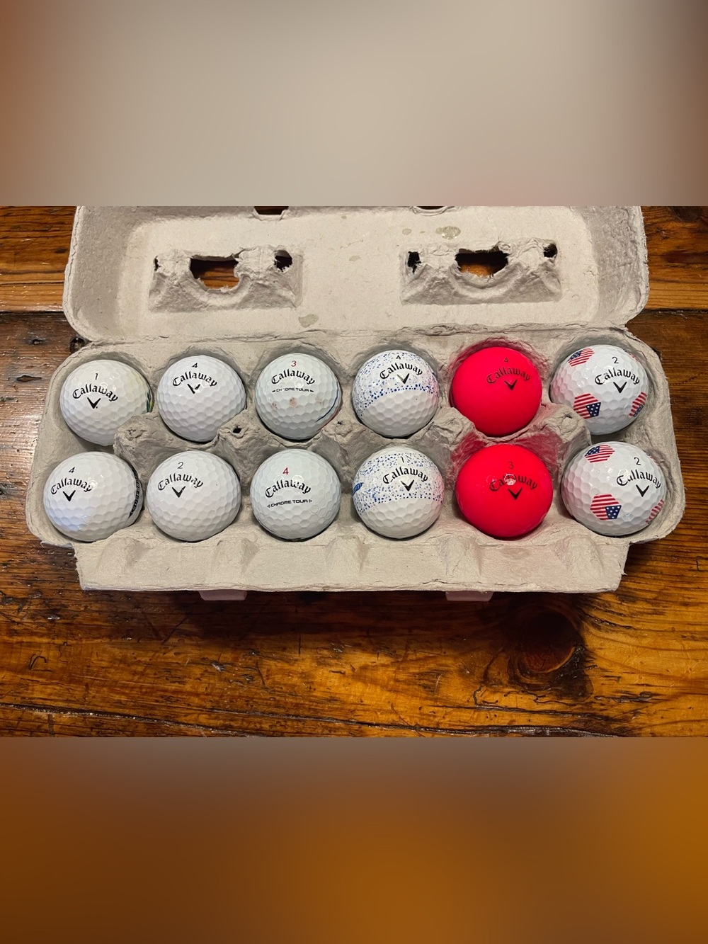 Golf Ball Dozen Mix